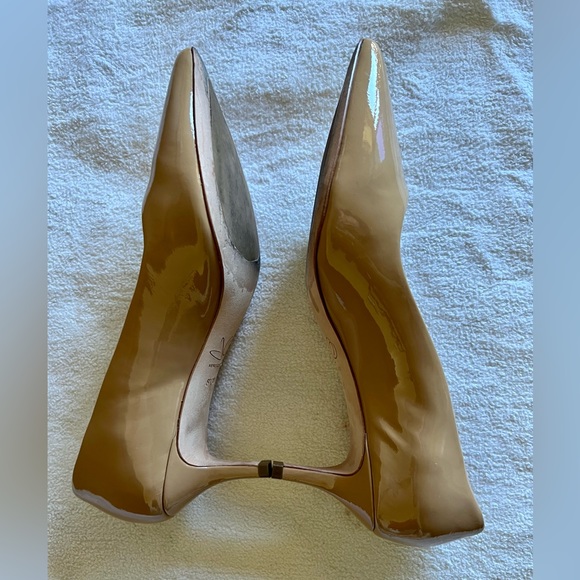 Joan Oloff Womens Deborah Leather Dress Heels size 8.5 - Picture 7 of 12